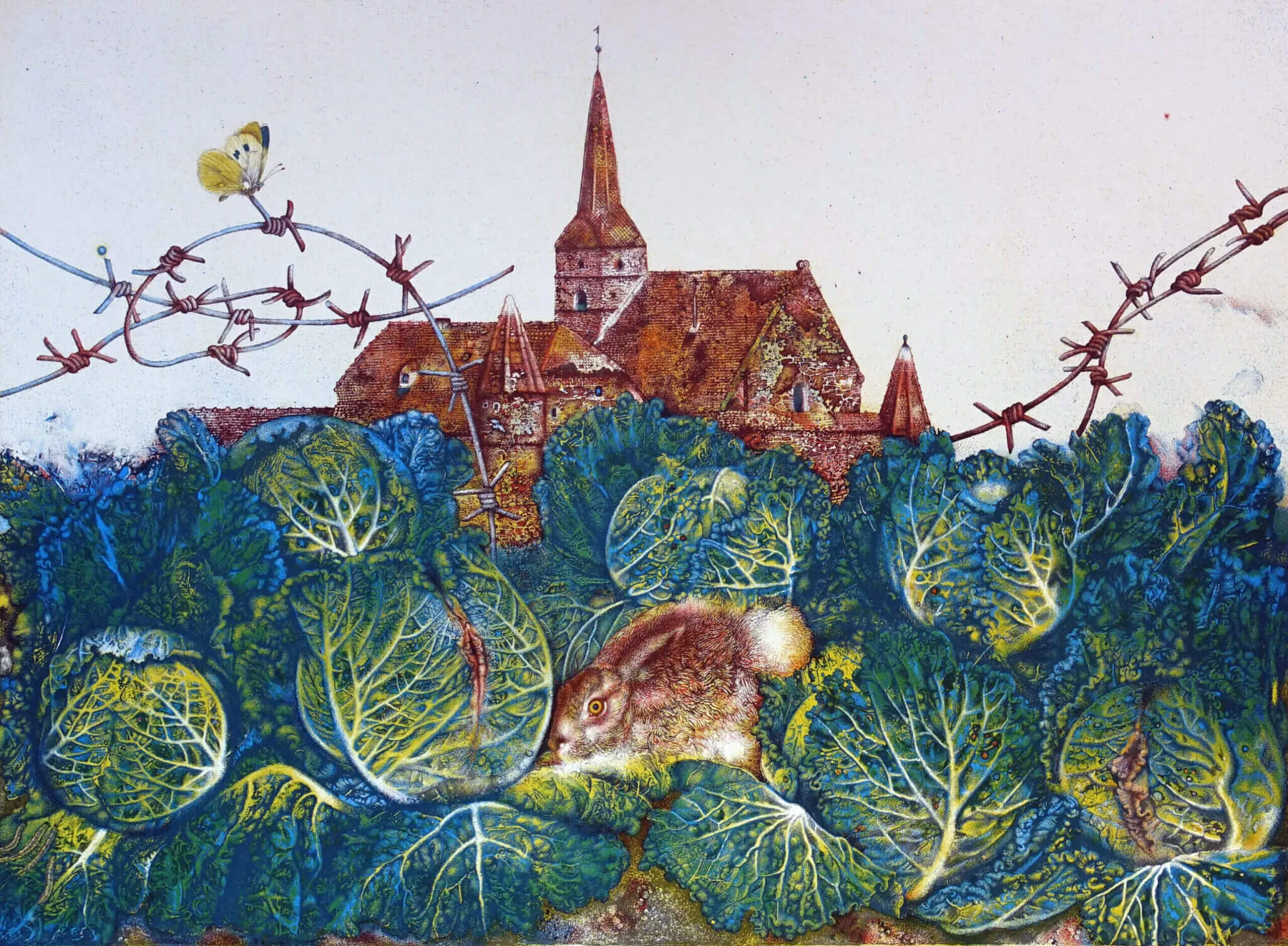 Michael Mathias Prechtl, Der Hase im Kraut, 1979, Foto: Prechtl Rechtsnachfolge